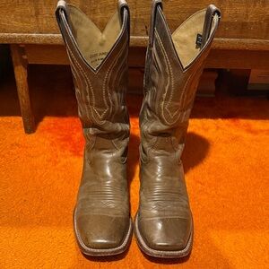 Cody James Western Brown Leather Boots